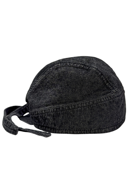 Juoda kepuraitė – skarelė, Džinsinė bandana universali